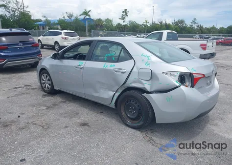2015 Toyota Corolla Le from USA, damaged, VIN 2T1BURHE9FC308834